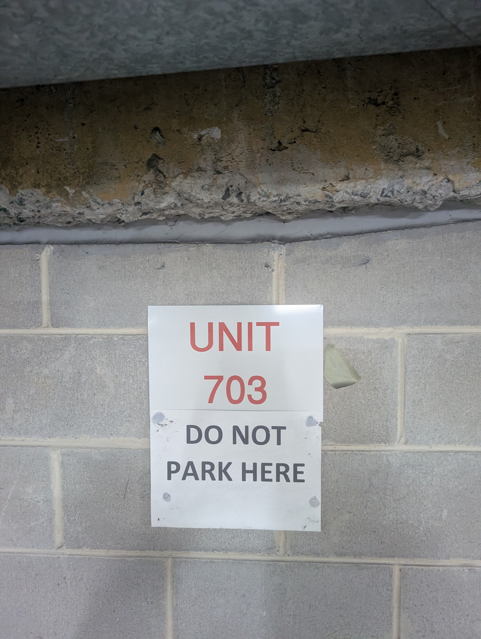 Parking spot at 222 City Walk